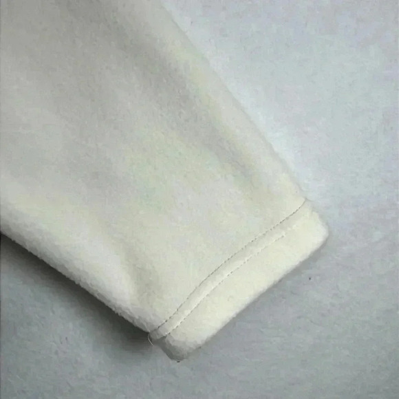 Storm Creek Women's Fleece Jacket Size Large Cream Full Front Zip - Picture 8 of 11